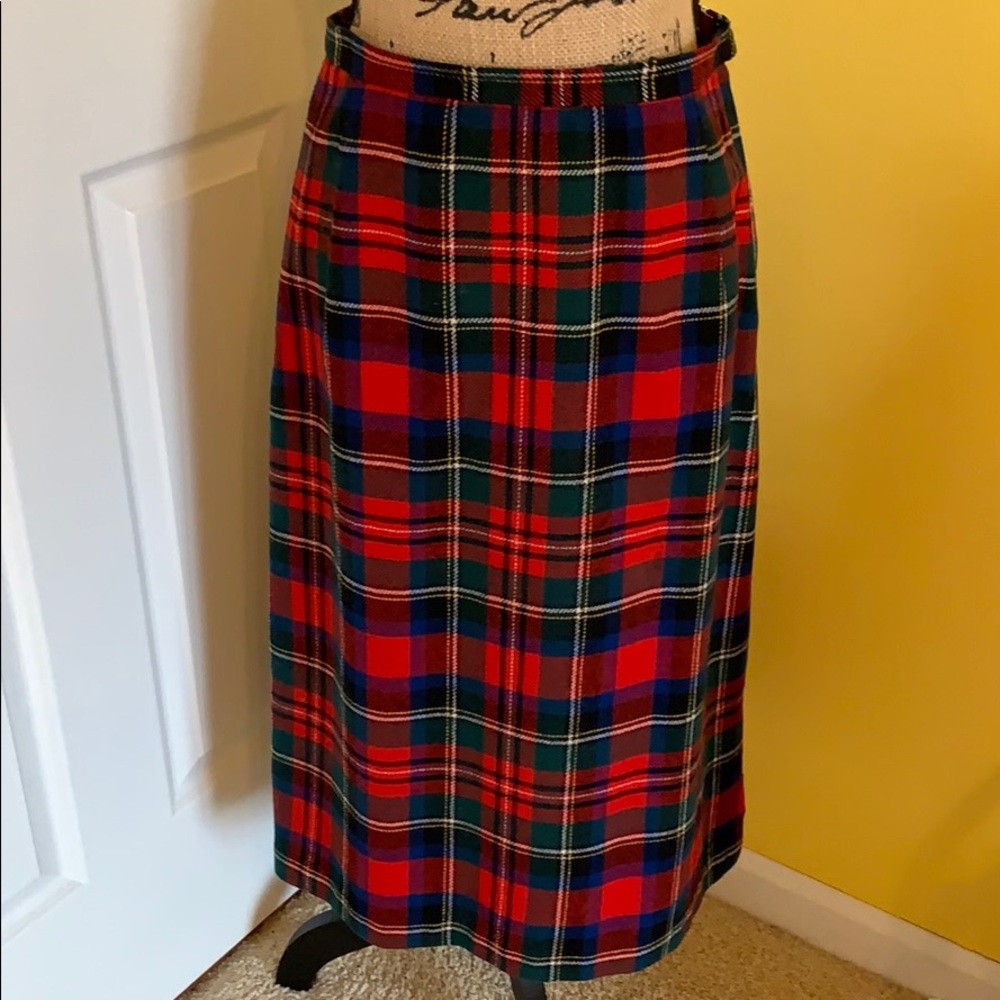 Vintage Pendleton midi skirt size M